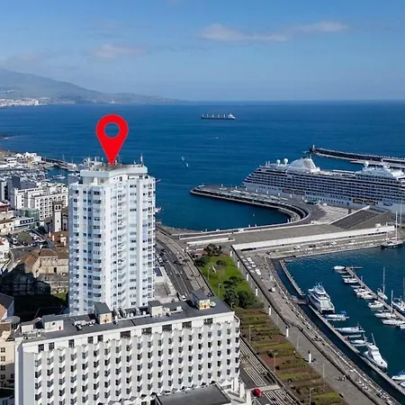 Lejlighed Casa Do Solmar - 17th Floor Center Ocean View Ponta Delgada